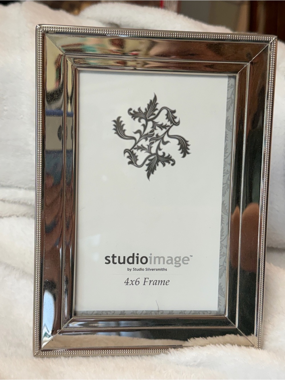 Studio Image by Studio Silversmiths Silver Tone Photo Frame 4 x 6